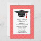 Bitterzoete Oranje Afstuderen klasse zwart Pet Kaart (Voorkant)