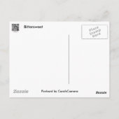 Bitterzoete wijnbessen briefkaart (Achterkant)