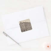 Bitting Brothers in Kansas Vierkante Sticker (Envelop)