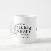 Bittle Bakery "Golden Krust" 11 oz Two-Tone Mok (Voorkant links)