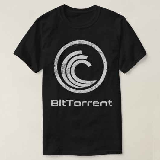 BitTorrent Crypto BTT Token P2P Coin Blockchain Vi T-shirt (Design voorkant)