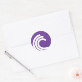 BitTorrent-Stickers Ronde Sticker (Envelop)