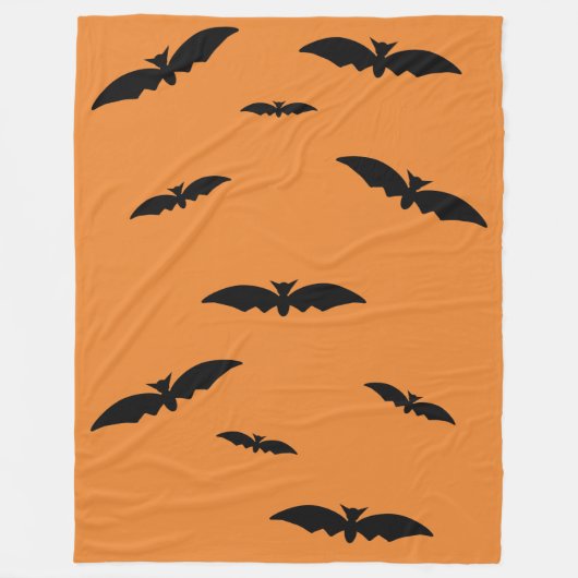 Bitty Bats Fleece Deken (Voorkant)
