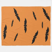 Bitty Bats Fleece Deken (Voorkant (Horizontaal))