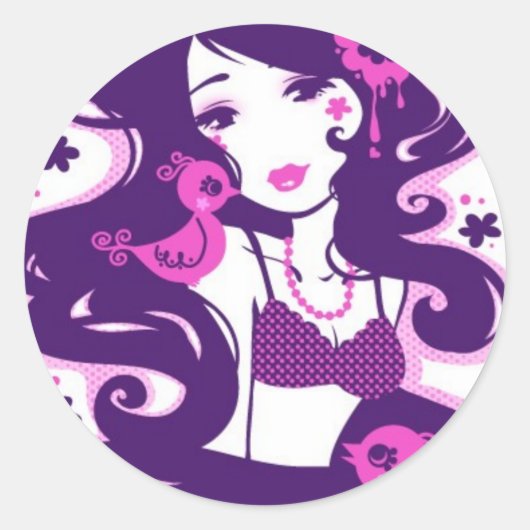 Bitty Birdy Stickers (Voorkant)