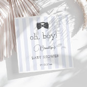 Bitty Bow Oh Boy Baby shower Servet