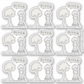 BITUB (geloof in het ongelooflijke) Sticker (Voorkant)