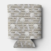 BITUB-patroon (geloof in het ongelooflijke) Blikjeskoeler (Achterkant)