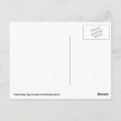 BITUB-patroon (geloof in het ongelooflijke) Briefkaart (Achterkant)