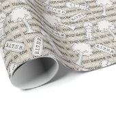 BITUB-patroon (geloof in het ongelooflijke) Cadeaupapier (Rol Hoek)