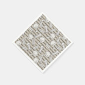 BITUB-patroon (geloof in het ongelooflijke) Servet (Hoek)