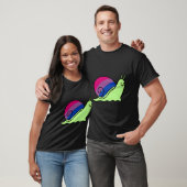 Biual Pride Snail Bual T-shirt (Unisex)