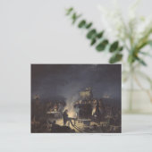 Bivak van Napoleon voor Wagram Briefkaart (Staand voorkant)
