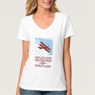 Bivliegtuig T-shirt
