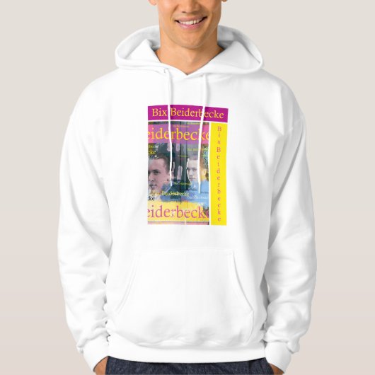 Bix Beiderbecke Hoodie (Voorkant)