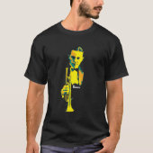 Bix Beiderbecke. Leon Bismark Beiderbecke. an Amer T-shirt (Voorkant)