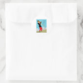 Bix Beiderbecke Ronde Sticker (Tas)