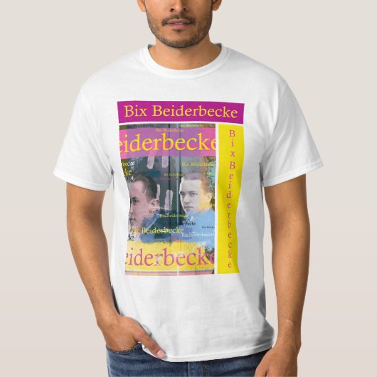 Bix Beiderbecke T-shirt (Voorkant)