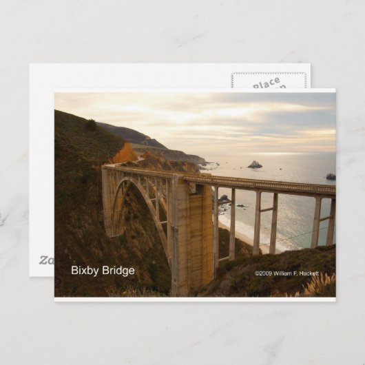 Bixby Bridge Big Sur California Producten Briefkaart (Voorkant / Achterkant)