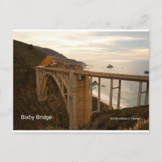 Bixby Bridge Big Sur California Producten Briefkaart