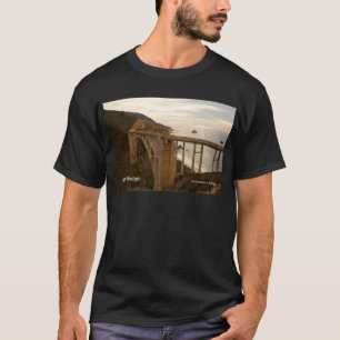 Bixby Bridge Big Sur California Products T-shirt