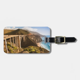 Bixby Bridge, Big Sur, California, Verenigde State Bagagelabel