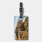 Bixby Bridge, Big Sur, California, Verenigde State Bagagelabel (Voorkant verticaal)