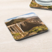 Bixby Bridge, Big Sur, California, Verenigde State Bier Onderzetter (Linkerzijde)