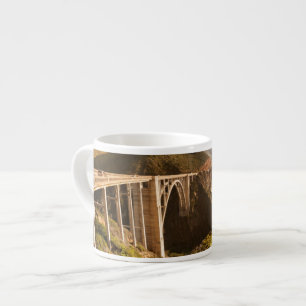 Bixby Bridge, Big Sur, California, Verenigde State Espresso Kop