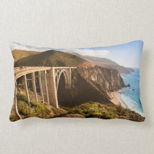 Bixby Bridge, Big Sur, California, Verenigde State Kussen