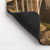 Bixby Bridge, Big Sur, California, Verenigde State Muismat (Hoek)