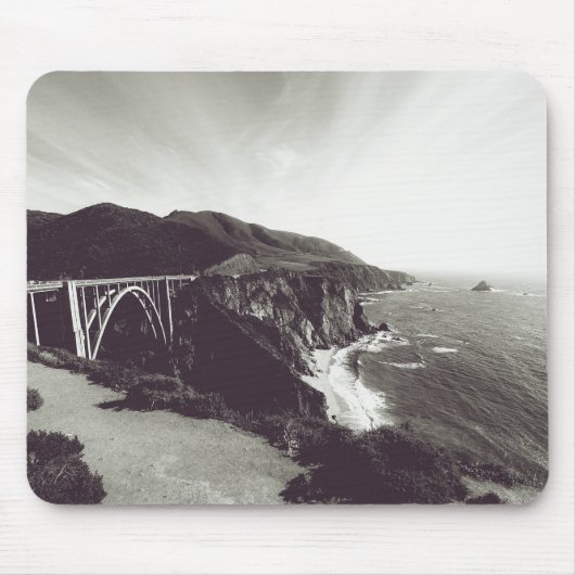Bixby Bridge, Big Sur, California, Verenigde State Muismat (Voorkant)