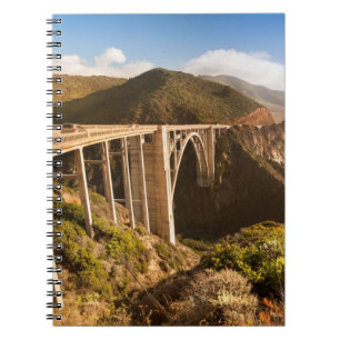 Bixby Bridge, Big Sur, California, Verenigde State Notitieboek