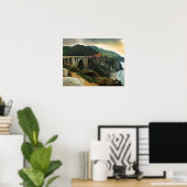 Bixby Bridge Big Sur Print (Thuiskantoor)