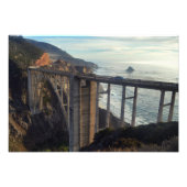 Bixby Bridge Foto Afdruk (Voorkant)