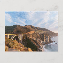 Bixby Bridge in Californië Briefkaart