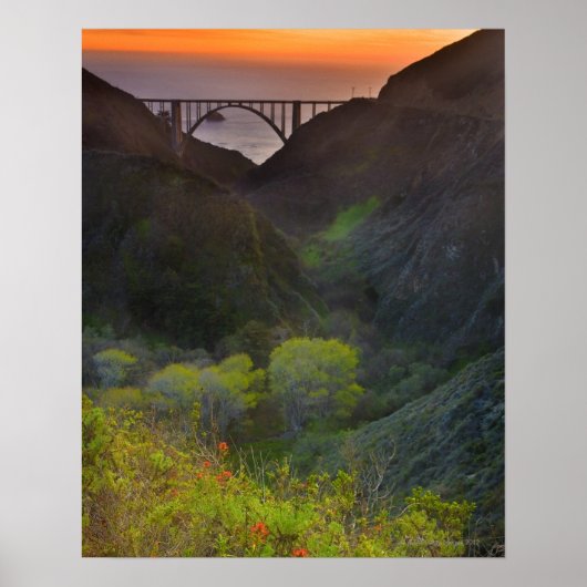 Bixby Bridge Poster (Voorkant)