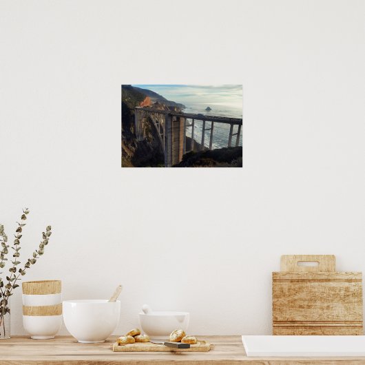 Bixby Bridge Poster (Keuken)