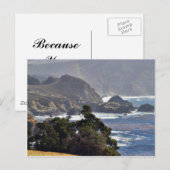 Bixby Bridges Ocean Coastlines Briefkaart (Voorkant / Achterkant)