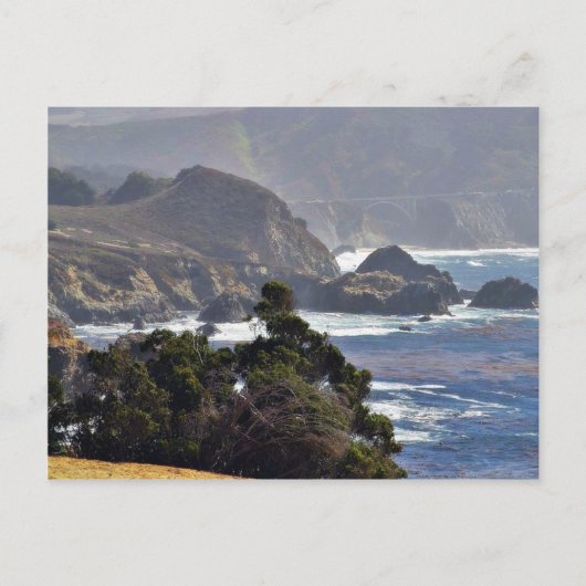 Bixby Bridges Ocean Coastlines Briefkaart (Voorkant)