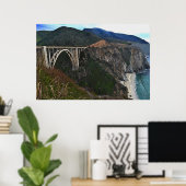 Bixby Creek Bridge 36 x 24 Poster (Thuiskantoor)