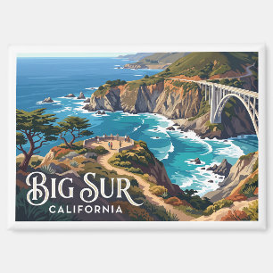 Bixby Creek Bridge Big Sur Californië Magneet