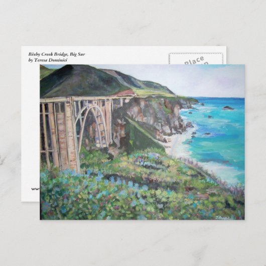 Bixby Creek Bridge - Briefkaart (Voorkant / Achterkant)