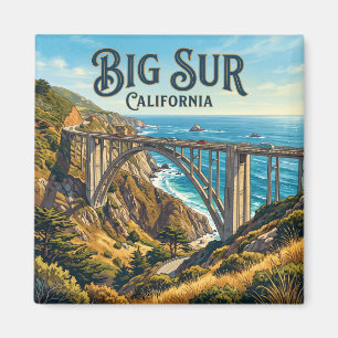 Bixby Creek Bridge Californië Magneet