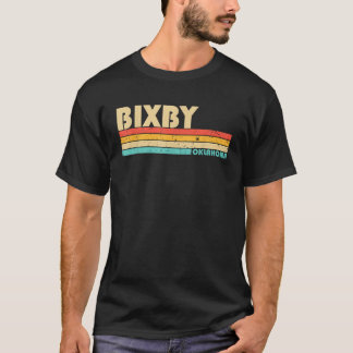 BIXBY OK OKLAHOMA Funny City Home Roots Retro jare T-shirt