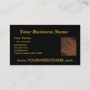 biz card blk gld kortingskaartje