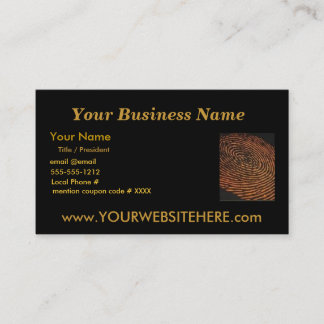 biz card blk gld kortingskaartje