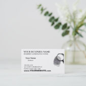 BIZ CARD PLAIN VISITEKAARTJE (Staand voorkant)