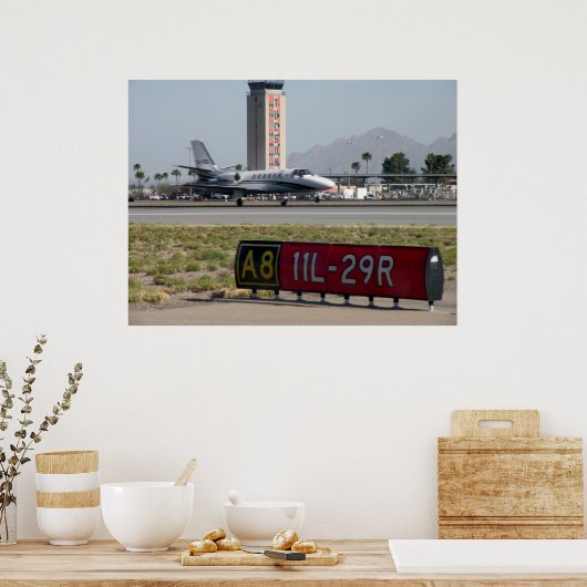 Biz Jet in Tocon Poster (Keuken)