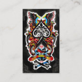 Biz-kaart #2 visitekaartje (Achterkant)